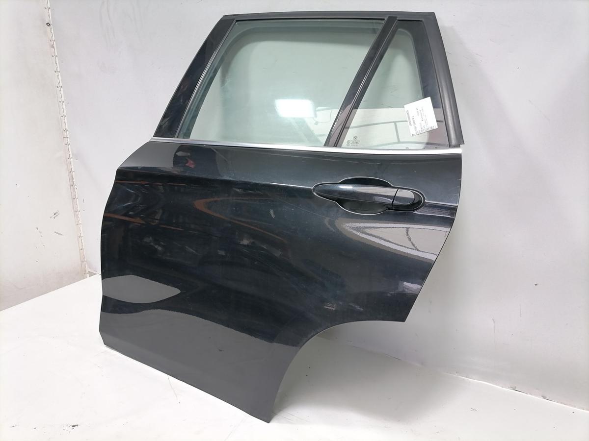 BMW X1 E84 original T&uuml;r hinten links 475 Blacksapphire Rohbau Bj.2013